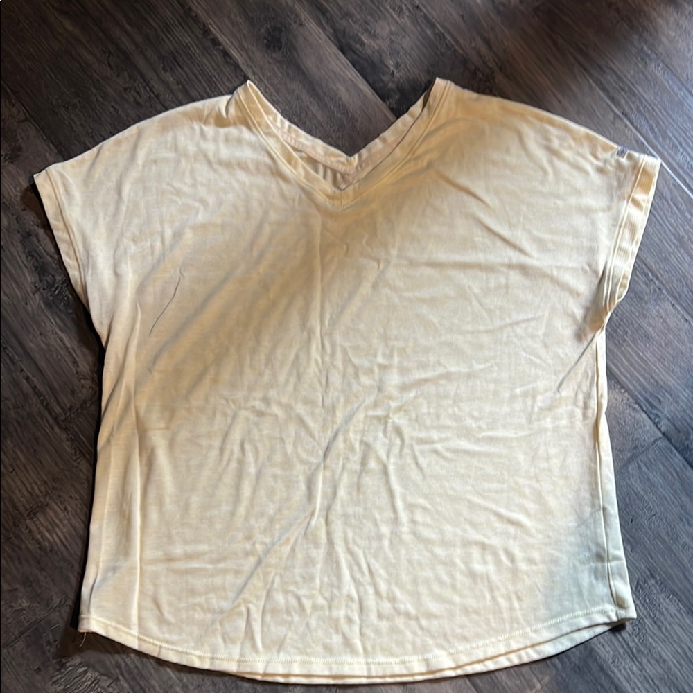 Columbia Tee, yellow, L